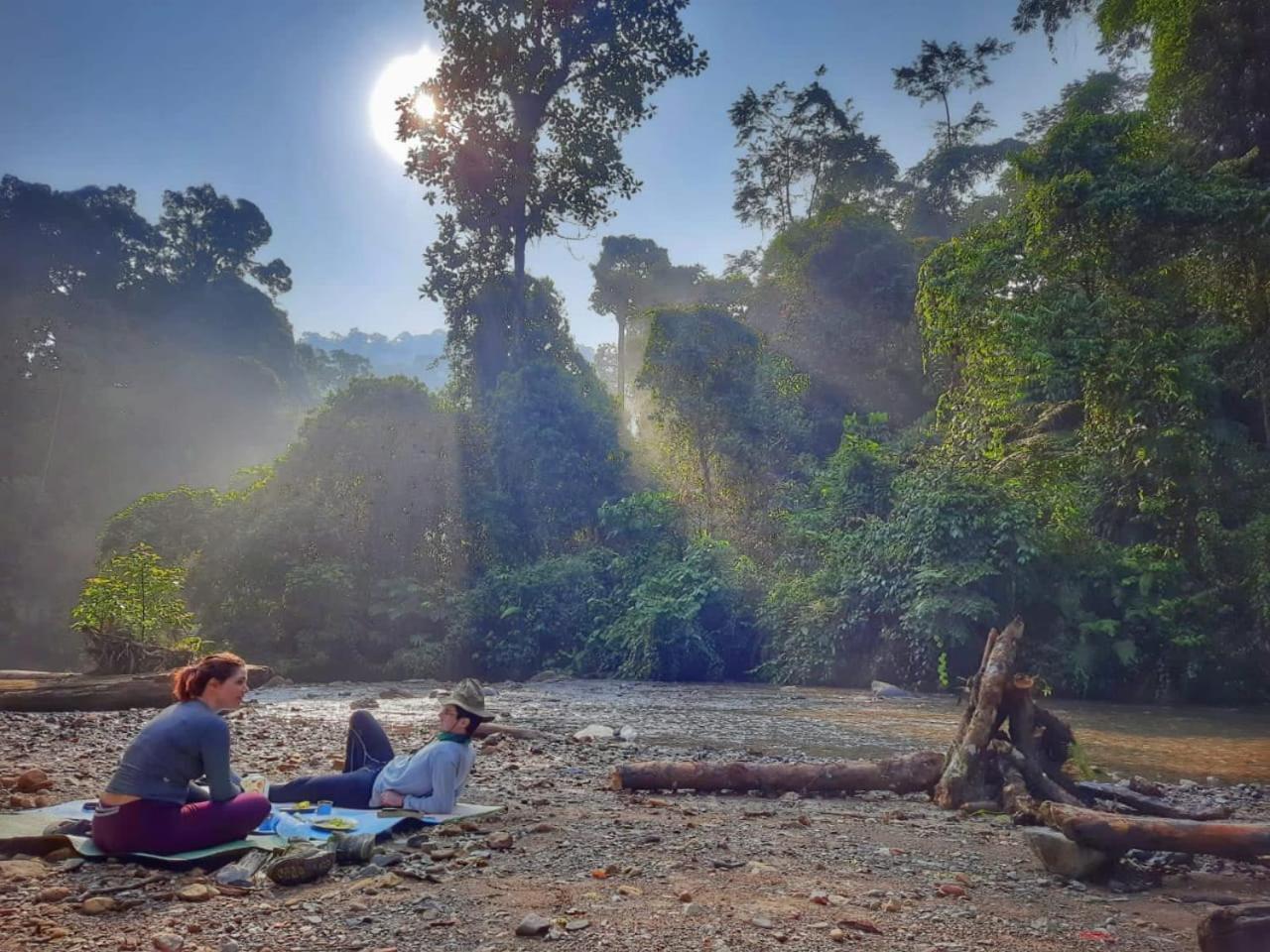 Eco Trekking Lodge, Bar & Jungle Tour'S Bukit Lawang Exterior foto