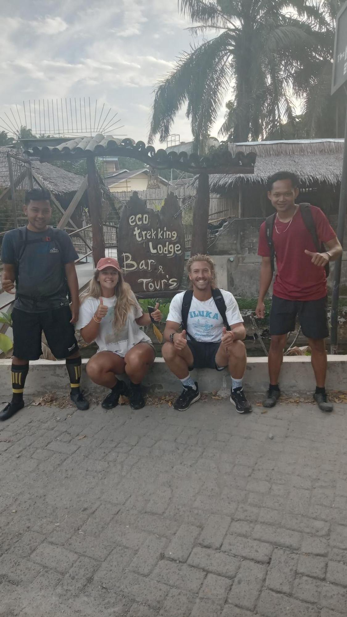 Eco Trekking Lodge, Bar & Jungle Tour'S Bukit Lawang Exterior foto